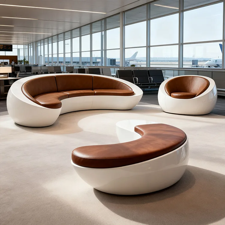 Posti a sedere lounge modulari in FRP